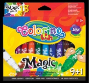 Flamastry Magiczne 10 kol Colorino Kids, Flamastry, Artykuły do pisania i korygowania
