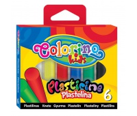 Plastelina 6 kol. Colorino Kids, Produkty kreatywne, Artykuły szkolne