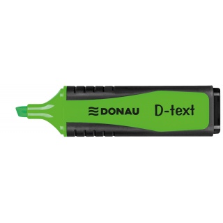 Zakreślacz fluorescencyjny DONAU D-Text, 1-5mm (linia), zielony, Textmarkery, Artykuły do pisania i korygowania