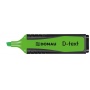 Zakreślacz fluorescencyjny DONAU D-Text, 1-5mm (linia), zielony, Textmarkery, Artykuły do pisania i korygowania