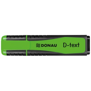 Zakreślacz fluorescencyjny DONAU D-Text, 1-5mm (linia), zielony, Textmarkery, Artykuły do pisania i korygowania