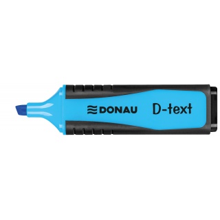 Zakreślacz fluorescencyjny DONAU D-Text, 1-5mm (linia), niebieski, Textmarkery, Artykuły do pisania i korygowania