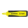 Zakreślacz fluorescencyjny DONAU D-Text, 1-5mm (linia), żółty, Textmarkery, Artykuły do pisania i korygowania