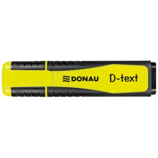 Zakreślacz fluorescencyjny DONAU D-Text, 1-5mm (linia), żółty, Textmarkery, Artykuły do pisania i korygowania
