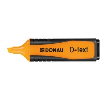 Zakreślacz fluorescencyjny DONAU D-Text, 1-5mm (linia), pomarańczowy, Textmarkery, Artykuły do pisania i korygowania