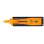 Zakreślacz fluorescencyjny DONAU D-Text, 1-5mm (linia), pomarańczowy, Textmarkery, Artykuły do pisania i korygowania