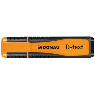 Zakreślacz fluorescencyjny DONAU D-Text, 1-5mm (linia), pomarańczowy, Textmarkery, Artykuły do pisania i korygowania