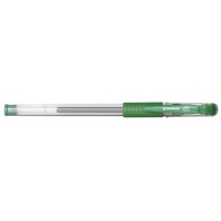 Długopis żelowy z wodoodpornym tuszem 0 5mm zielony, Żelopisy, Artykuły do pisania i korygowania