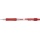 Długopis automatyczny żelowy DONAU z wodoodpornym tuszem 0, 5mm,  czerwony