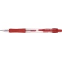 Długopis automatyczny żelowy DONAU z wodoodpornym tuszem 0,5mm, czerwony, Żelopisy, Artykuły do pisania i korygowania