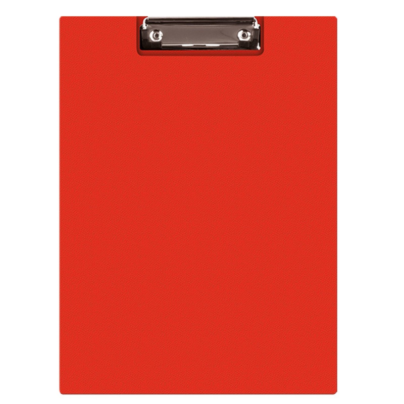 Clipboard DONAU File, PP, A4, with a clip, red