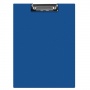 Clipboard File PP A4 with a clip navy blue