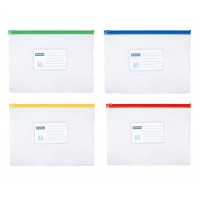 Zip Bag DONAU, PVC, A5, clear