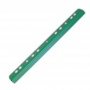 Slidebinder Clip PVC A4 6mm up to 60 sheets multipunched green