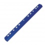 Slidebinder Clip PVC A4 6mm up to 60 sheets multipunched blue