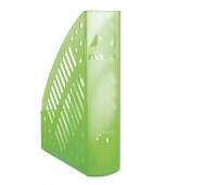 Mesh Magazine File Rack DONAU, polystyrene, A4, transparent green