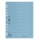 Przekładka DONAU, karton, A4, 235x300mm, 1-10, 1 karta, niebieska