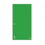 Dividers DONAU, cardboard, 1/3 A4, 235x105mm, 100pcs, green