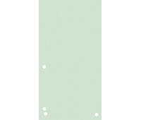 Przekładki DONAU, karton, 1/3 A4, 235x105mm, 100szt., zielone, Przekładki kartonowe, Archiwizacja dokument&oacute;w