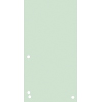 Przekładki DONAU, karton, 1/3 A4, 235x105mm, 100szt., zielone, Przekładki kartonowe, Archiwizacja dokument&oacute;w