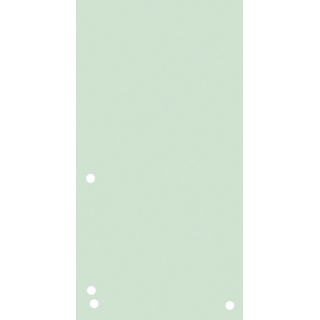 Przekładki DONAU, karton, 1/3 A4, 235x105mm, 100szt., zielone, Przekładki kartonowe, Archiwizacja dokument&oacute;w