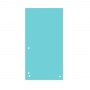 Dividers DONAU, cardboard, 1/3 A4, 235x105mm, 100pcs, blue