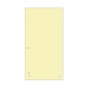 Dividers cardboard 1/3 A4 235x105mm 100pcs yellow