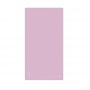 Dividers DONAU, cardboard, 1/3 A4, 235x105mm, 100pcs, light pink