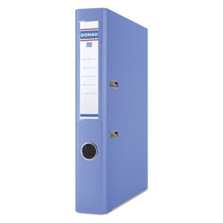 Segregator DONAU Premium-S, PP, A4/50mm, niebieski, Segregatory polipropylenowe, Archiwizacja dokumentów