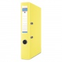 Segregator DONAU Premium-S, PP, A4/50mm, żółty, Segregatory polipropylenowe, Archiwizacja dokumentów