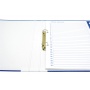 Ring Binder for personal files cardboard A4/2R/20mm blue