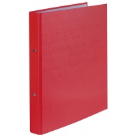 Ring Binder DONAU, PP, A4/2R/20mm, red