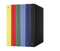 Ring Binder DONAU, PP, A4/4R/20mm, assorted colours