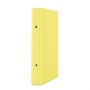 Ring Binder PP A5/2R/20mm yellow