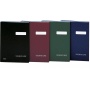 Signature Book DONAU, cardboard/PP, A4, 450gsm, 20 compartments, black