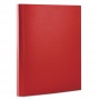 File velcro fastening PP A4/3. 5cm 3 flaps red
