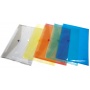 Envelope Wallet DONAU press stud, PP, A4, 180 micron, clear