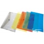 Envelope Wallet DONAU press stud, PP, C5, 180 micron, blue