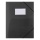 Teczka z gumką DONAU,  PP,  A4,  480mikr.,  3-skrz.,  transparentna czarna