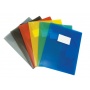 Elasticated File DONAU, PP, A4, 480 micron, 3 flaps, transparent black