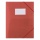 Teczka z gumką DONAU,  PP,  A4,  480mikr.,  3-skrz.,  transparentna czerwona