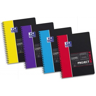 KOŁONOTATNIK PROJECTBOOK A4 (233X298) 80K KR PP OXFORD STUDENT, Zeszyty, Artykuły szkolne