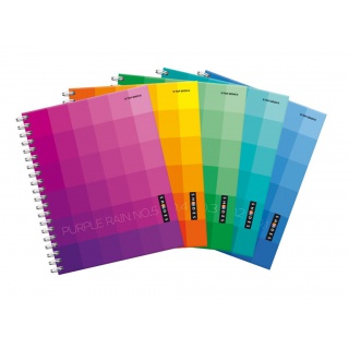 KOŁOZESZYT TOP 2000 SHADES, B5 120 KARTEK 70G KRATKA PP, Zeszyty, Artykuły szkolne