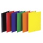 Elasticated File DONAU, cardboard, A4, 400gsm, 3 flaps, yellow