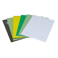 Archiving Cover (Fascicle) with a Label cardboard/PP A4 assorted colours