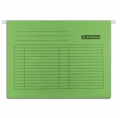 Suspension File DONAU A4, 230gsm, green