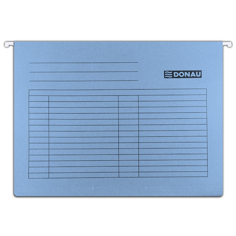 Suspension File DONAU A4, 230gsm, blue