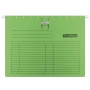 Suspension File DONAU with filling strip fastener, A4, 230gsm, green