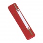 File Fasteners DONAU, PP, metal strip, 25pcs, red