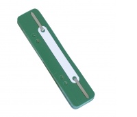 File Fasteners DONAU, PP, metal strip, 25pcs, green